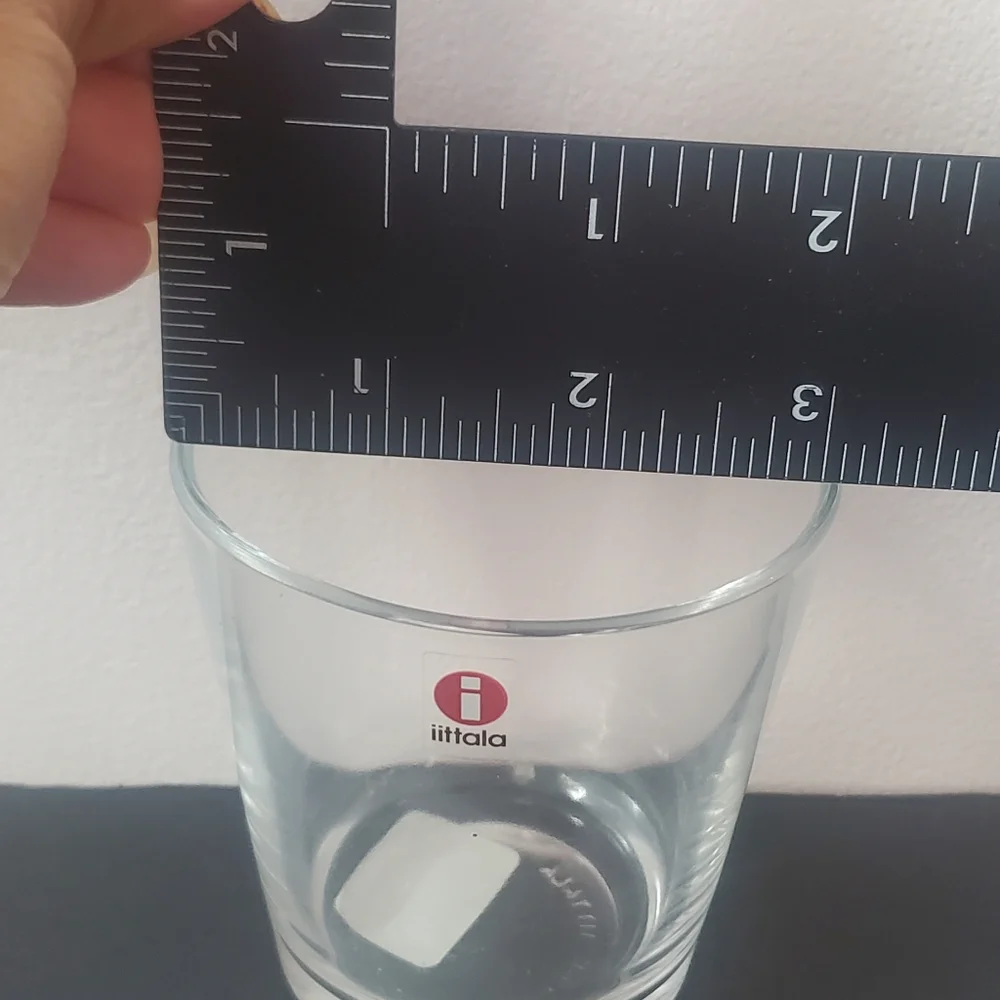 Littala Kartio Glass Tumbler 21 CL Set Of 2 Clear Designed By Kay Frank NWB - Picture 9 of 9